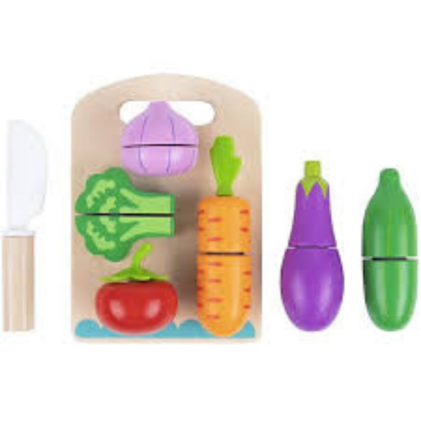 Toy Co Cutting Vegetables