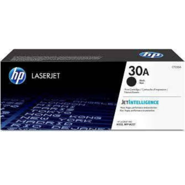 HP 30A - CF230A BK Toner Cartridge