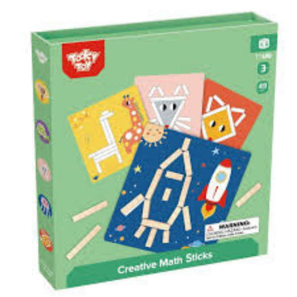 Tooky Toy Co Creative Math Sticks.