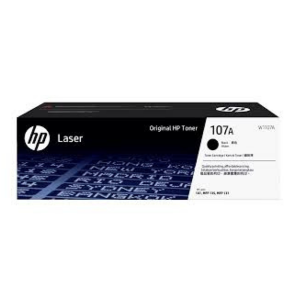 HP 107A Black Original Laser Toner Cartridge