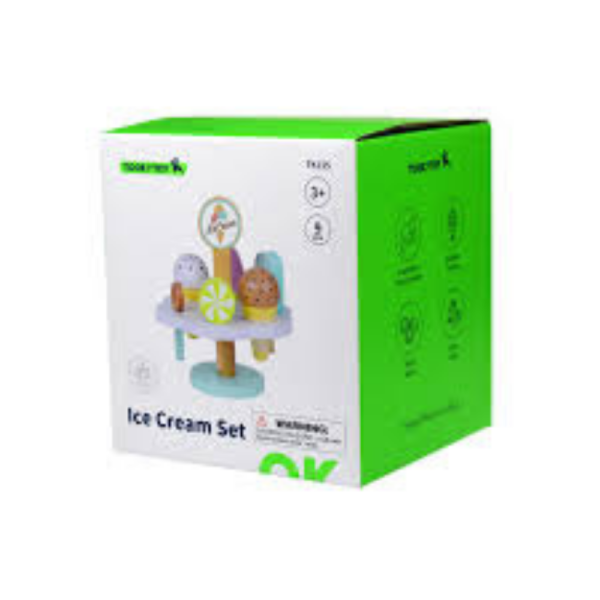 Wooden Ice Cream Toy Set