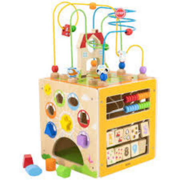 Toy Tooky Wooden Cube
