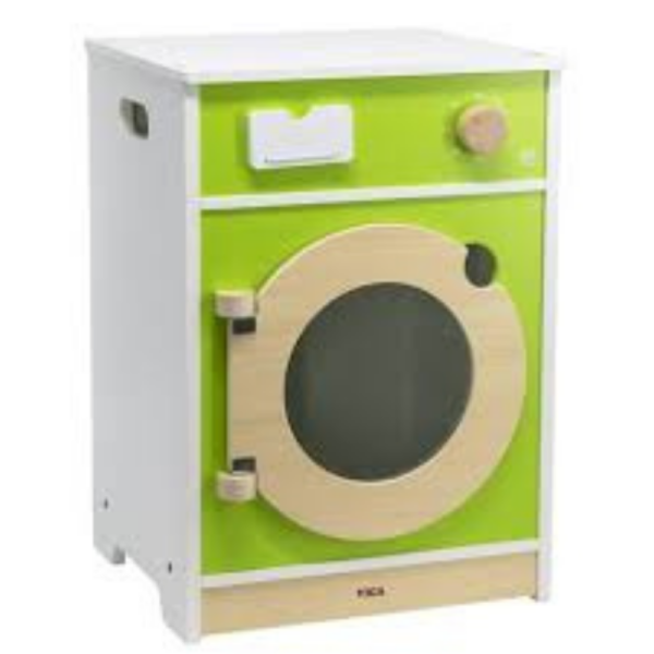 Wooden toy dishwasher