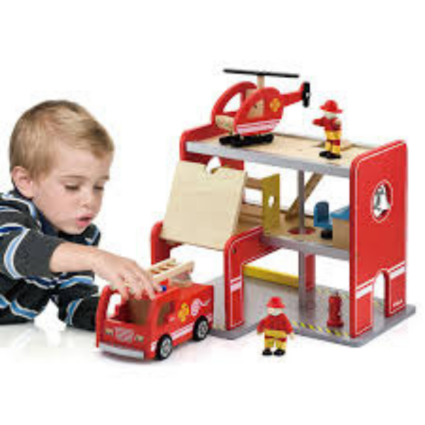 Viga wooden fire station