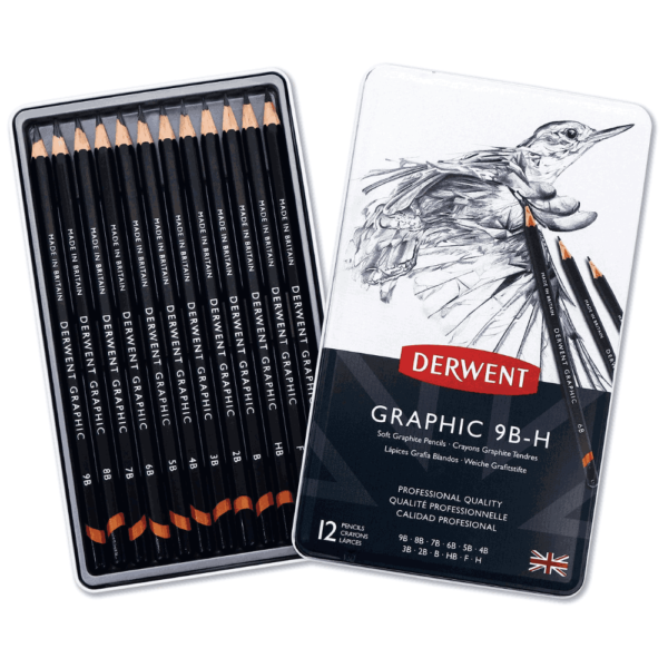 Graphic pencil 12's set dister
