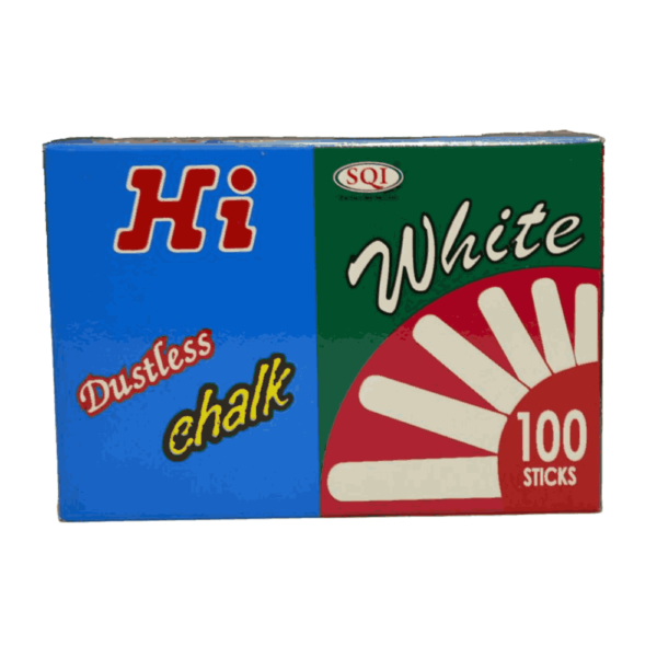 Chalk white dustless 100's hi