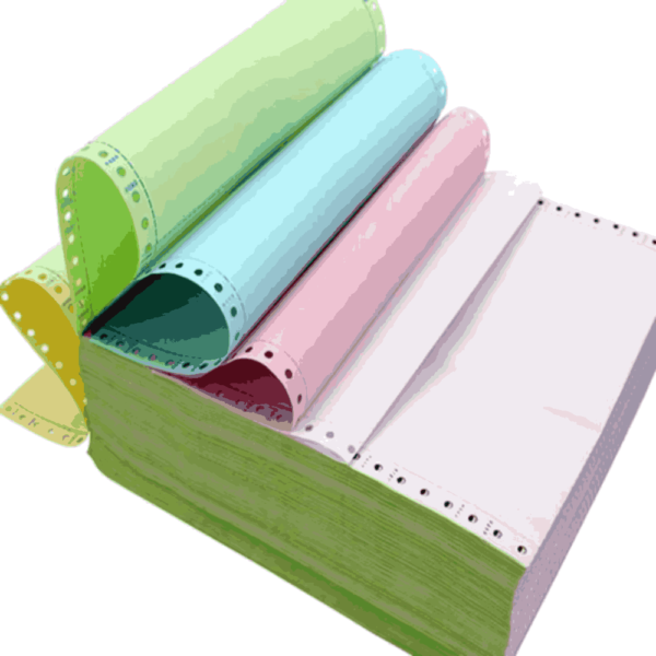 Cfb paper self carbon a4 assorted 50gsm
