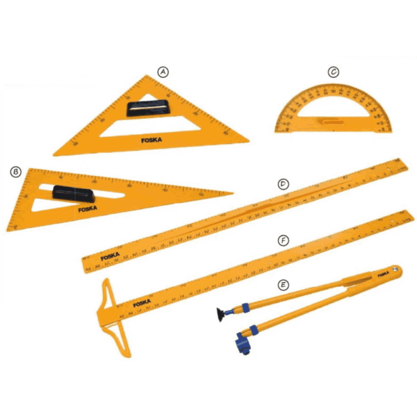 Set square for board 5's set 10789-5/kl2