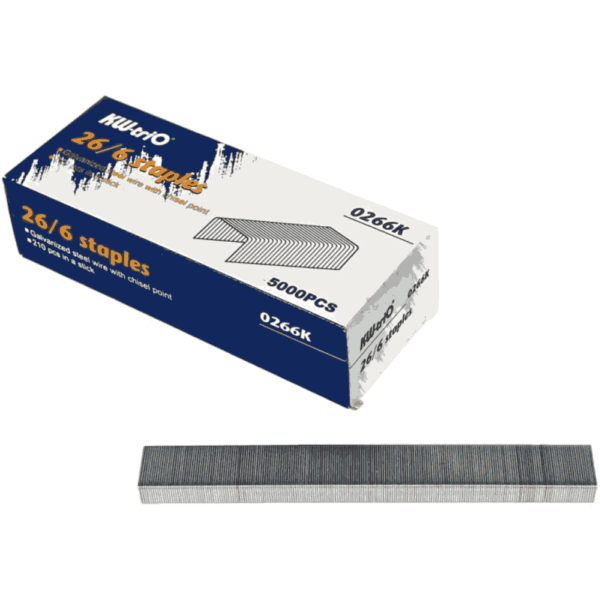 Staple pin 26/6 kw-trio 5000"s/pkt