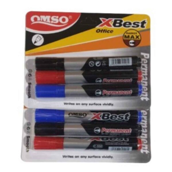 Marker perm omso assorted