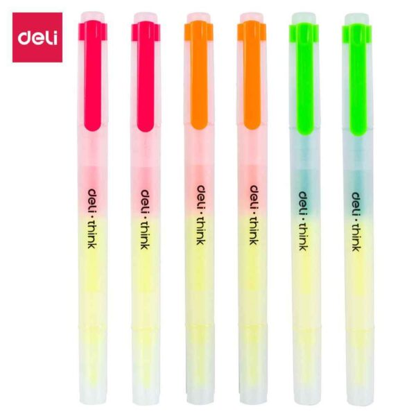 Highlighter 2 in 1 deli u35304 loose