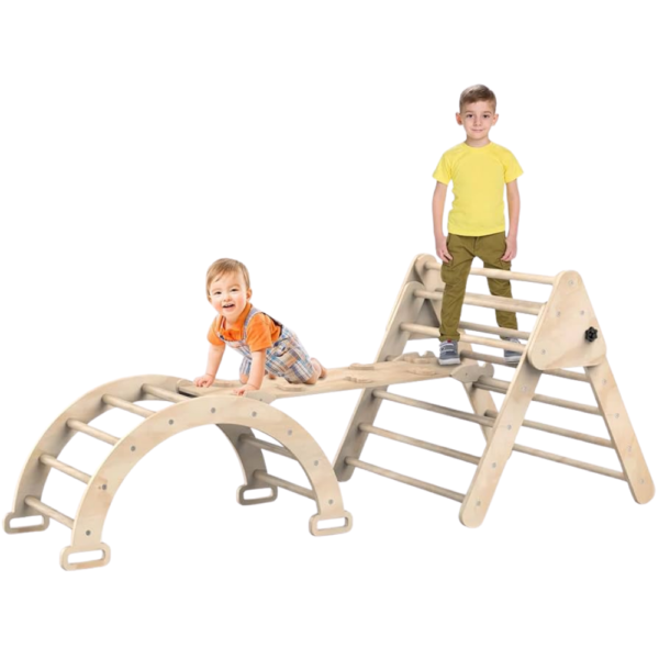 Tooky toys climbing triangle with slide bci-497