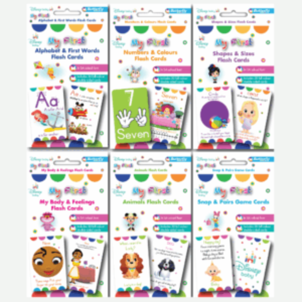 Disney Flash Cards My Body & Feeling (39824)