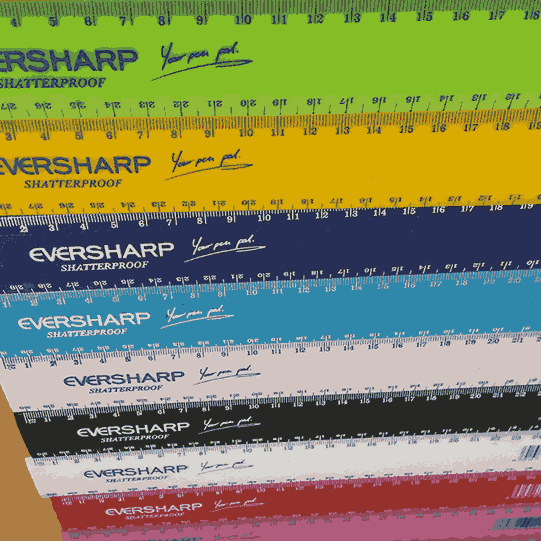 30 cm rulers eversharp
